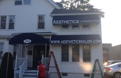 Photograph: Clarke And Son Signs Multiple Awnings 1